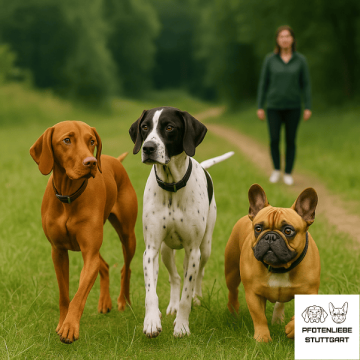Radiustraining Hund Stuttagrt Hundeschule+
