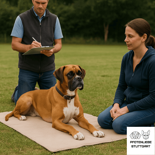 Einzeltraining Hund pöbelt an Leine Stuttgart Hundeschule