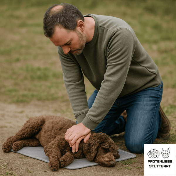 Erste Hilfe Hund Hund wird wiederbelebt Stuttgart Hundeschule