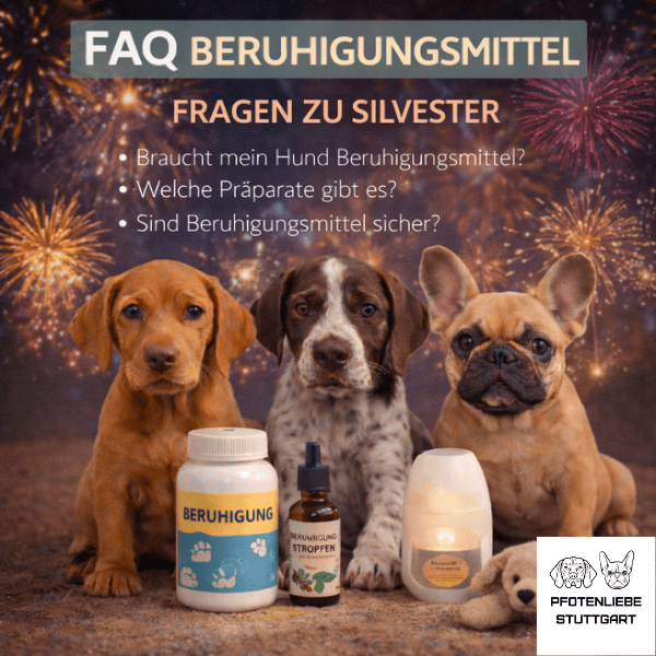 FAQ Beruhigungsmittel Hund Silvester  Stuttgart Hundeschule