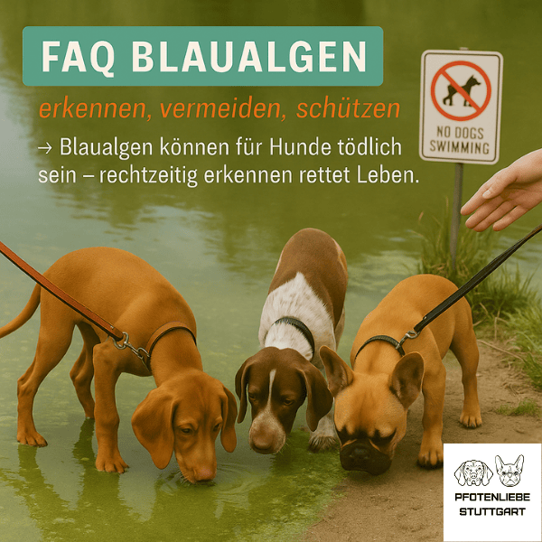Blaualgen Hund Stuttgart Symptome erkennen Gefahr Wasser Hund