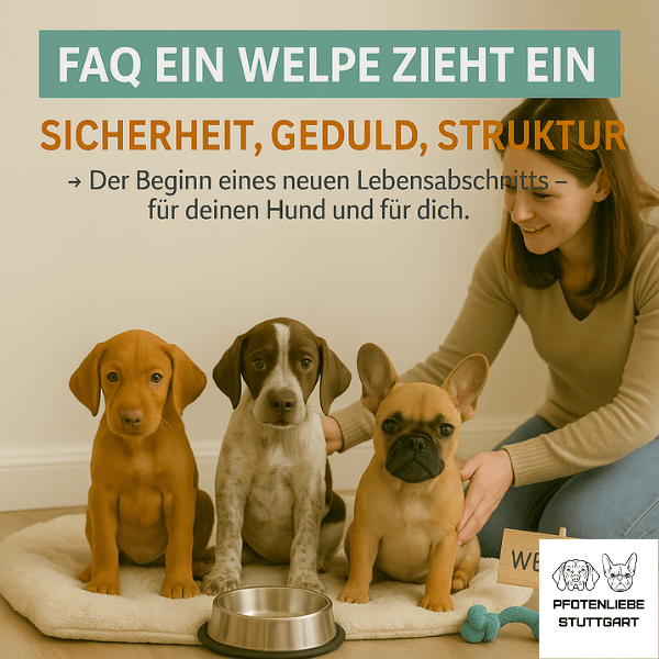 FAQ Ein Welpe zieht ein  Stuttgart Hundeschule