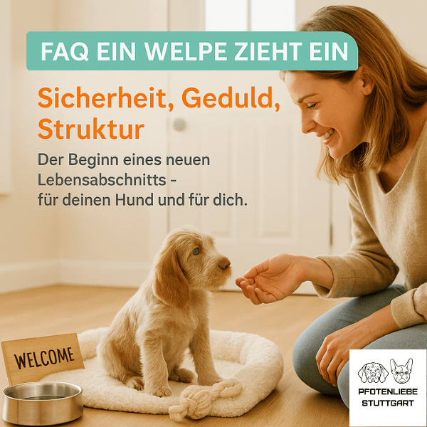 FAQ Ein Welpe zieht ein  Stuttgart Hundeschule