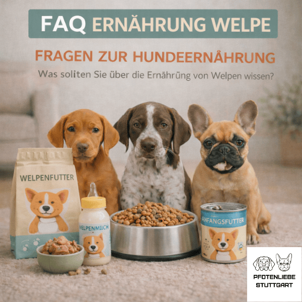FAQ Ern&auml;hrung Welpe Hund Stuttgart Hundeschule