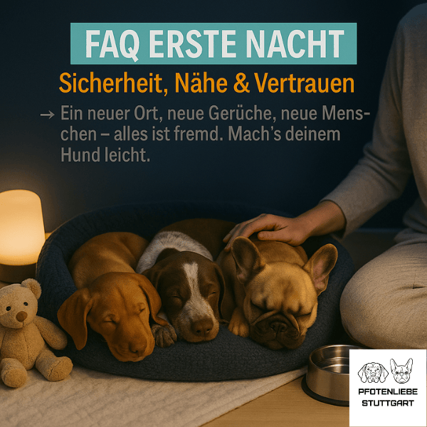 FAQ Erste Nacht mit Welpe Stuttgart Hundeschule