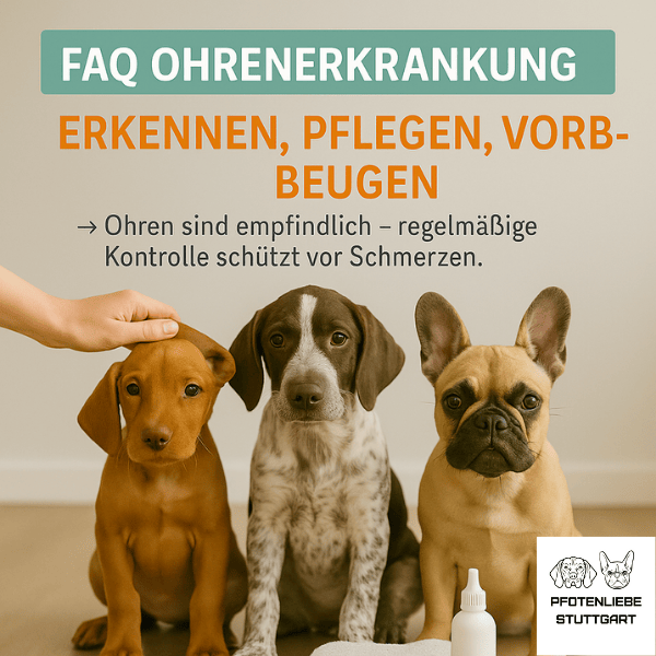 FAQ Ohrenerkrankungen Stuttgart Hundeschule