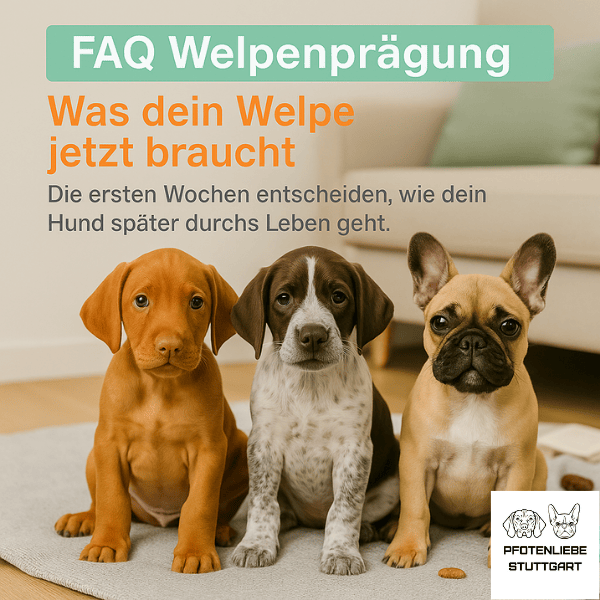 FAQ Welpenpr&auml;gung Stuttgart &ndash; Welpenkurs, Sozialisierung und Pr&auml;gung beim Welpen