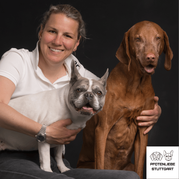 Isabel Scheu mit ihren Hunden Stuttgart Hundeschule