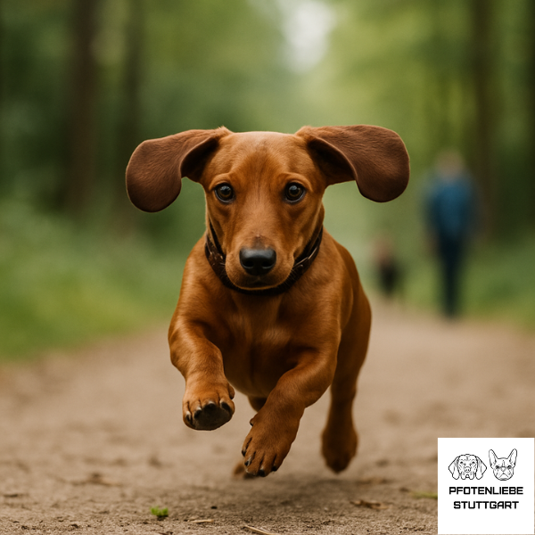 Sicherer Rückruf Hund rennt Stuttgart Hundeschule